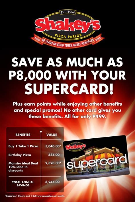 shakeys supercard promo